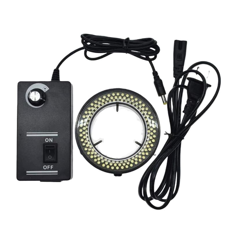 Adjustable LED Ring Light for Microscope with Power Adapter Adjustable LED Ring Light for Microscope with Power Adapter
